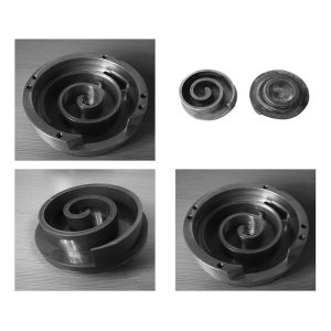 presis CNC-bearbeiding av scrollplater i aluminiumslegering